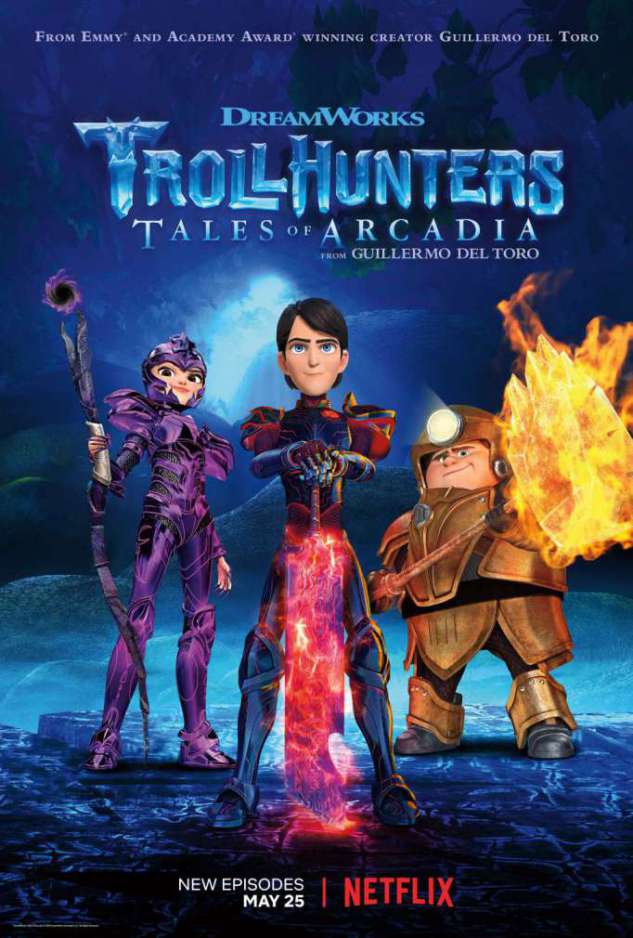 دانلود انیمیشن سریالی Trollhunters با دوبله فارسی