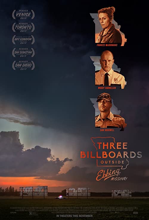دانلود فیلم Three Billboards Outside Ebbing Missouri 2017  با دوبله فارسی