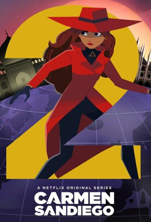 دانلود انیمیشن سریالی Carmen Sandiego با زیرنویس فارسی چسبیده
