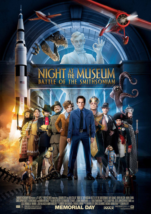 دانلود فیلم Night at the Museum Battle of the Smithsonian 2009 با زیرنویس فارسی چسبیده