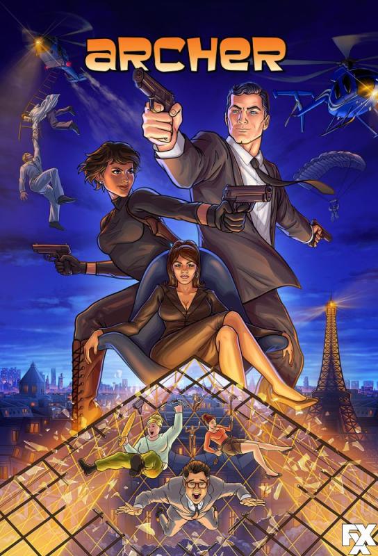 دانلود انیمیشن Archer با زیرنویس فارسی چسبیده