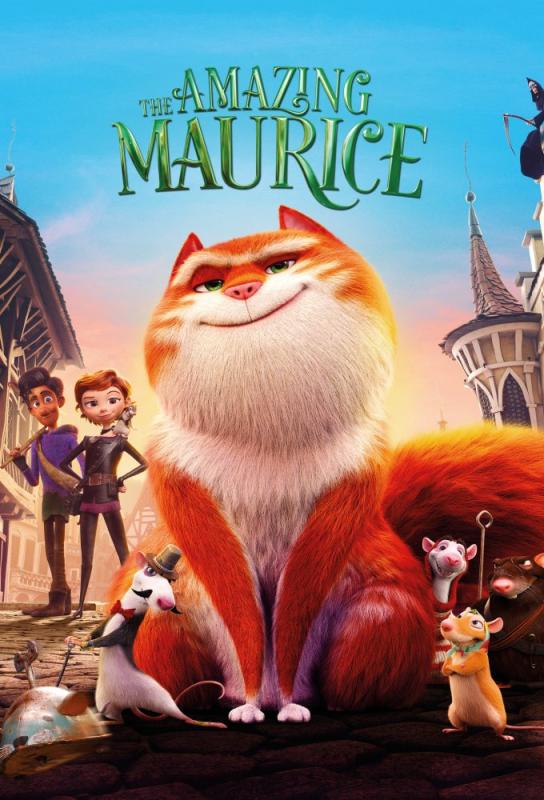 دانلود انیمیشن The Amazing Maurice 2022 با زیرنویس فارسی چسبیده