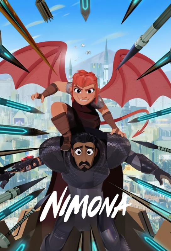 دانلود انیمیشن Nimona 2023 با زیرنویس فارسی چسبیده