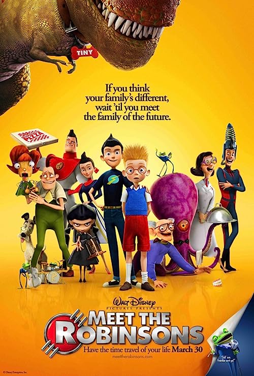 دانلود انیمیشن Meet the Robinsons 2007 با زیرنویس فارسی چسبیده