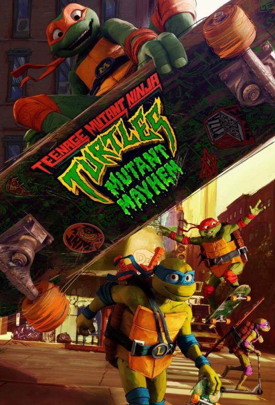 دانلود انیمیشن Teenage Mutant Ninja Turtles: Mutant Mayhem 2023 با زیرنویس فارسی چسبیده