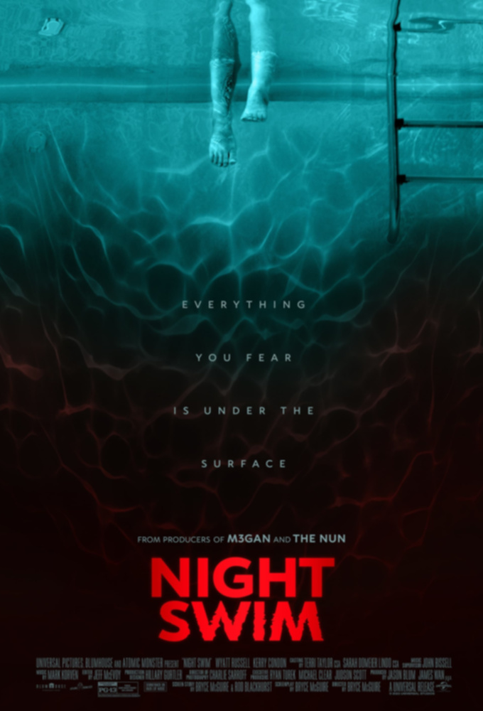 دانلود فیلم Night Swim 2024 با زیرنویس فارسی چسبیده