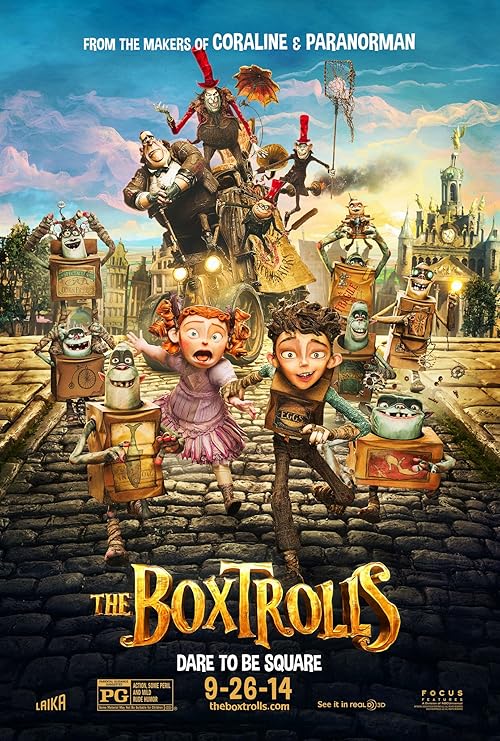دانلود انیمیشن The Boxtrolls 2014 با زیرنویس فارسی چسبیده