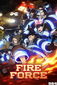 دانلود انیمه Fire Force با زیرنویس فارسی چسبیده