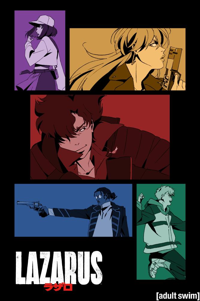 دانلود انیمه Lazarus با زیرنویس فارسی چسبیده