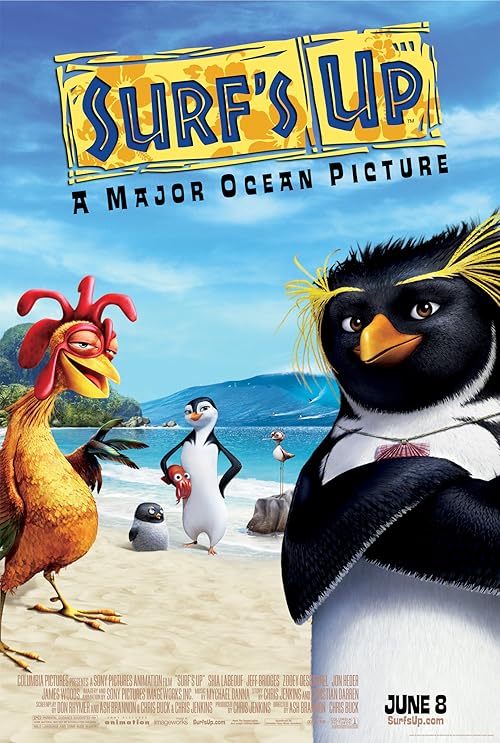 دانلود انیمیشن Surf's Up 2007 با زیرنویس فارسی چسبیده