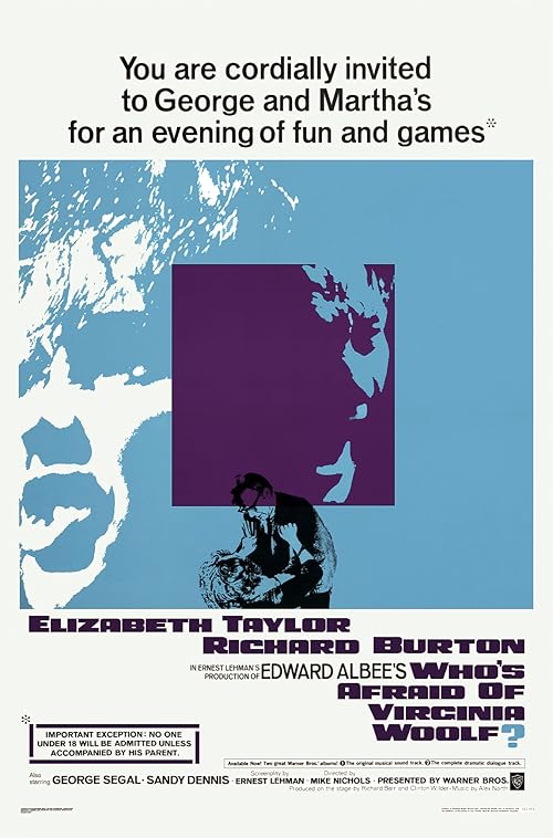 دانلود فیلم Who's Afraid of Virginia Woolf? 1966 با زیرنویس فارسی چسبیده