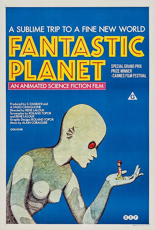 دانلود انیمیشن Fantastic Planet 1973 با زیرنویس فارسی چسبیده